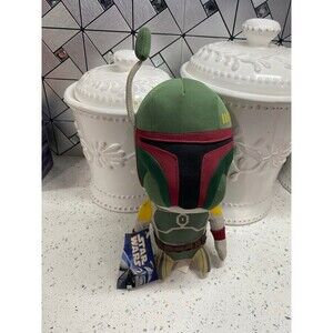 Star Wars Boba Fett Bounty Hunter Plush Galactic Return of the Jedi w tags 9in